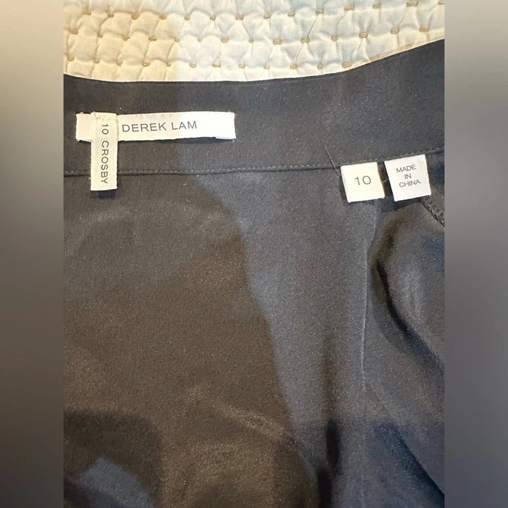 Derek Lam 10 Crosby Black blouse - Picture 4 of 6